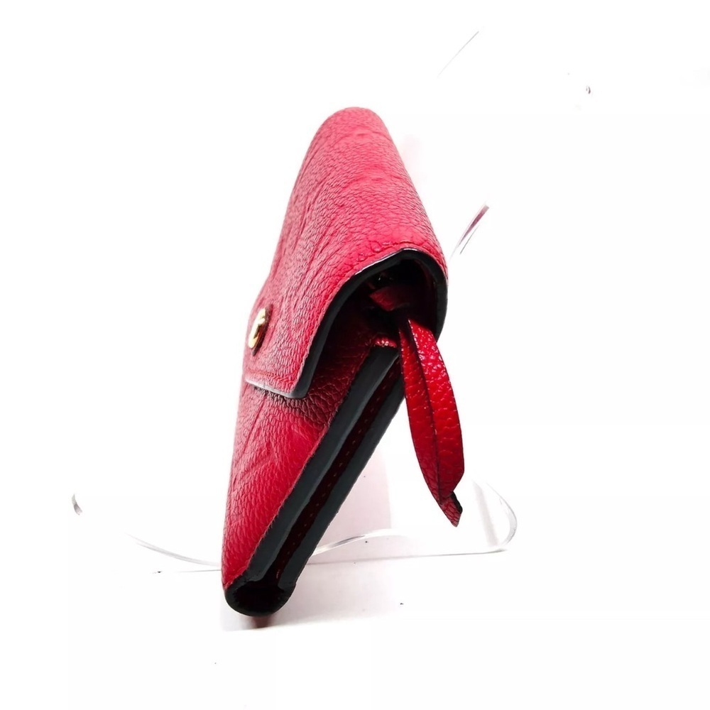 Louis Vuitton Victorine LV Wallet  Red Monogram Empreinte - Picture 9 of 9